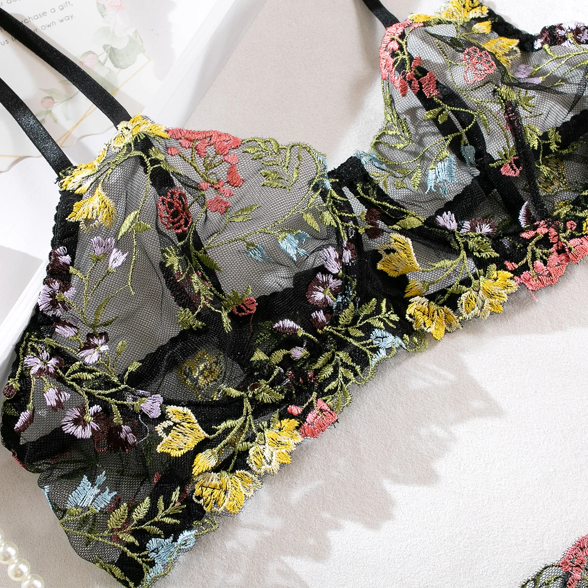 Lingerie Lace Floral