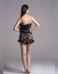 Pijama FlowerLux Preto