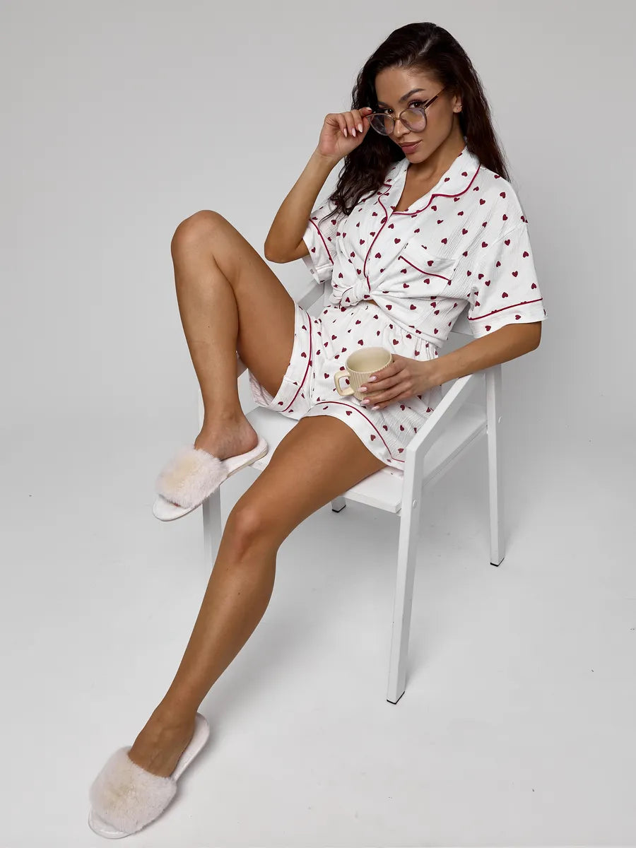 Pijama Corações do Amanhecer