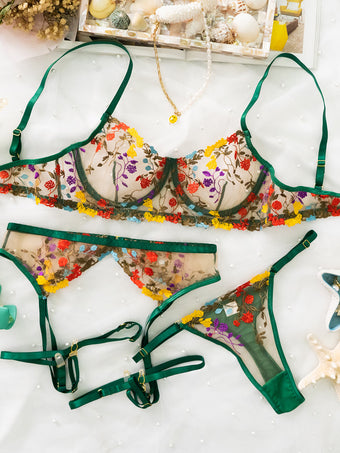 Lingerie Gardens Green