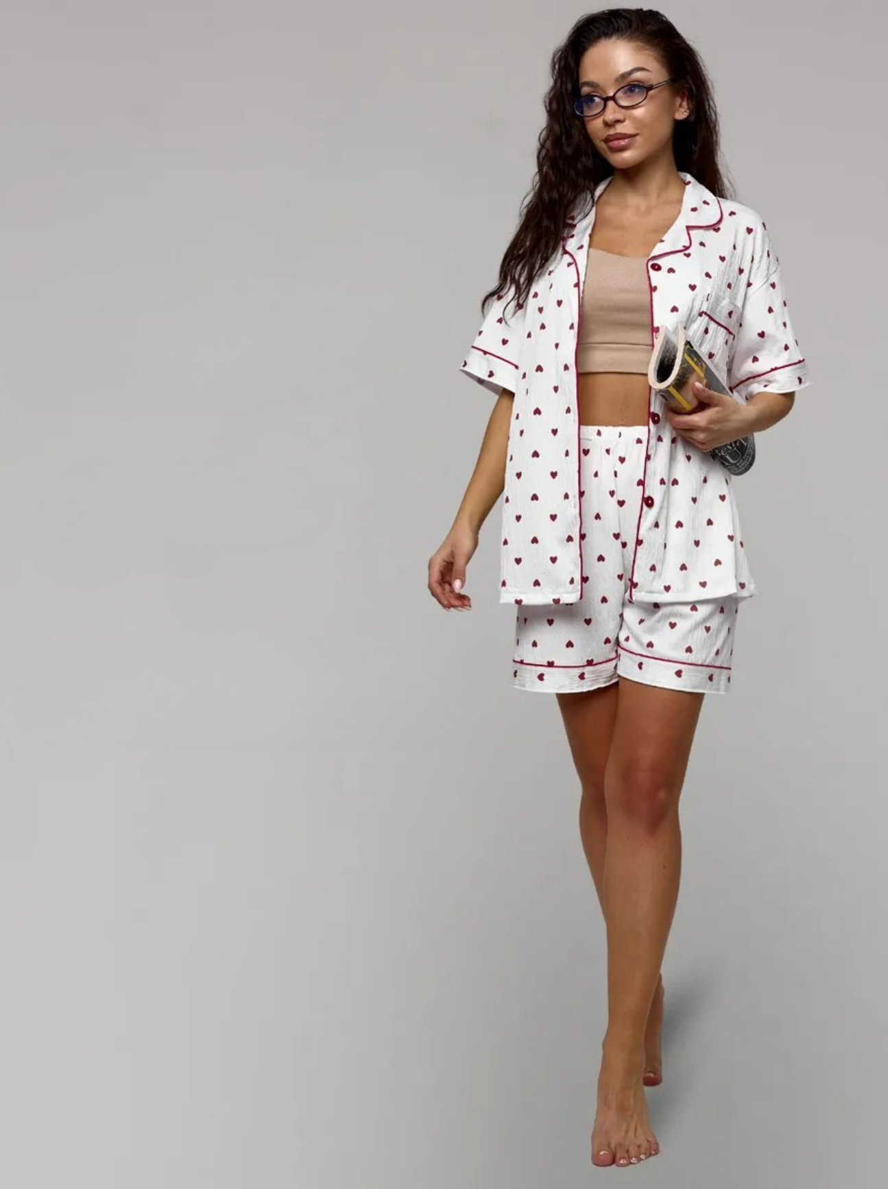 Pijama Corações do Amanhecer