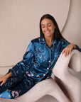 Pijama Longo Aurora Blue