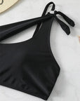 Biquíni One Shoulder Black