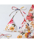 Conjunto Bíquini e Saída de Praia Palm Leaves