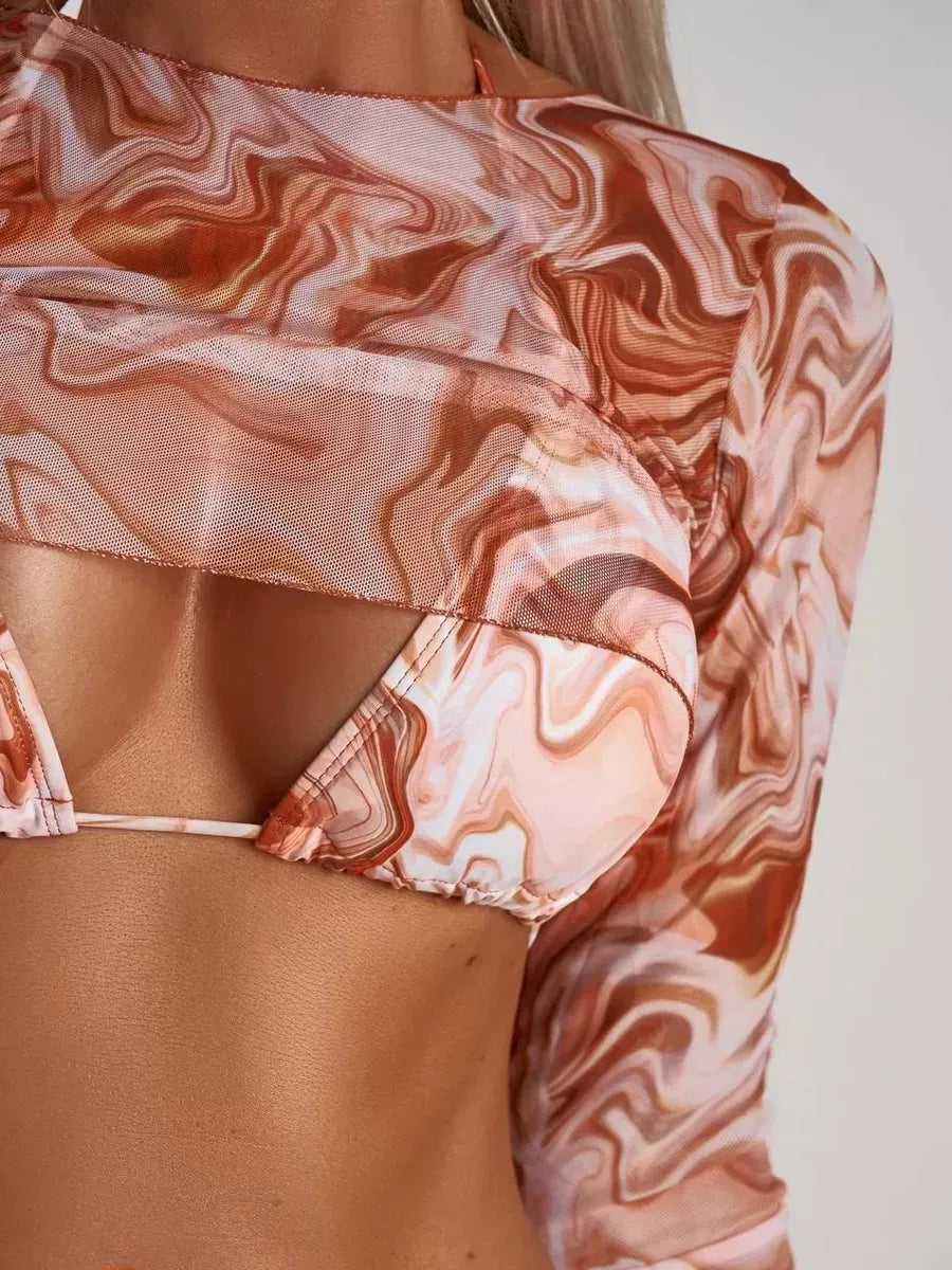 Conjunto Biquíni Mérmore Flame