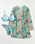 Conjunto Cikini Tropical | Biquíni + Saída de Praia
