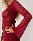 Saída Crochet Red Beach