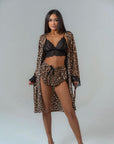 Conjunto BabyDoll e Robe Wild Lace