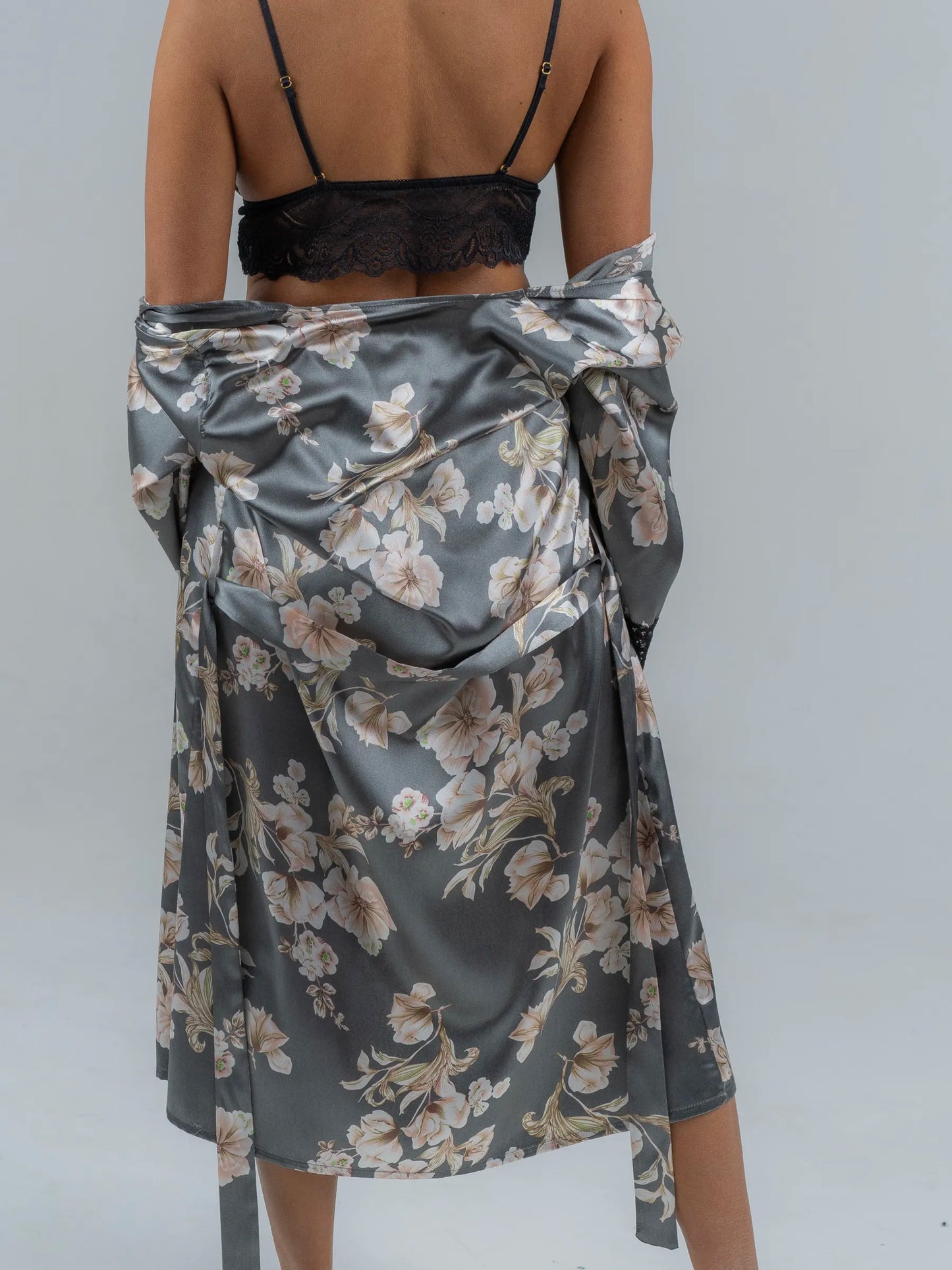 Conjunto BabyDoll e Robe Wild Lace Flora
