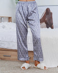 Pijama Longo Geométrico Notte Blue