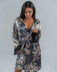 Conjunto BabyDoll e Robe Wild Lace Flora