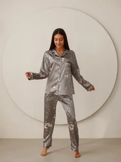 Pijama Longo Noite de Prata