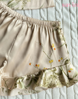 Pijama Real FlowerLux™ | Elegância e Conforto (Conjunto Completo) - savina