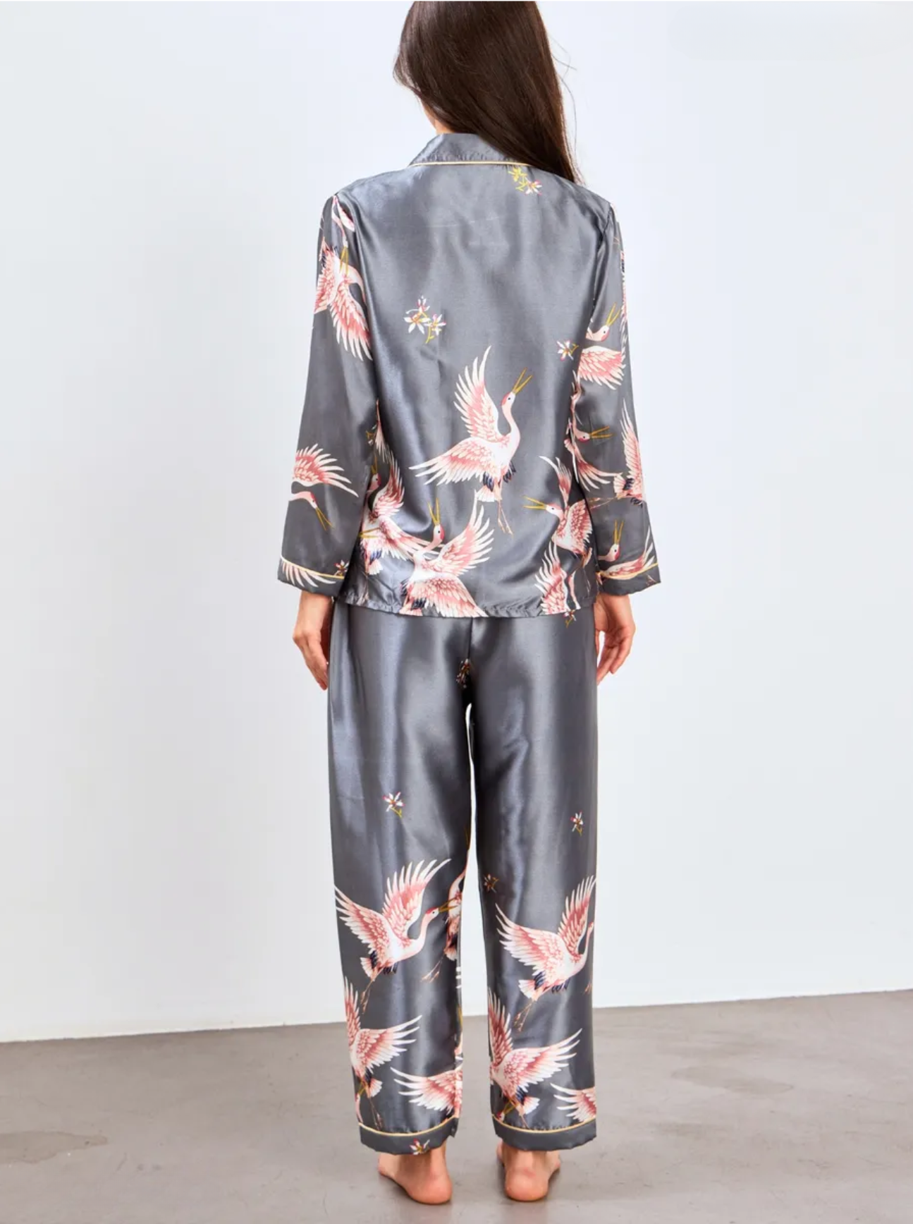Pijama Longo Garça Imperial