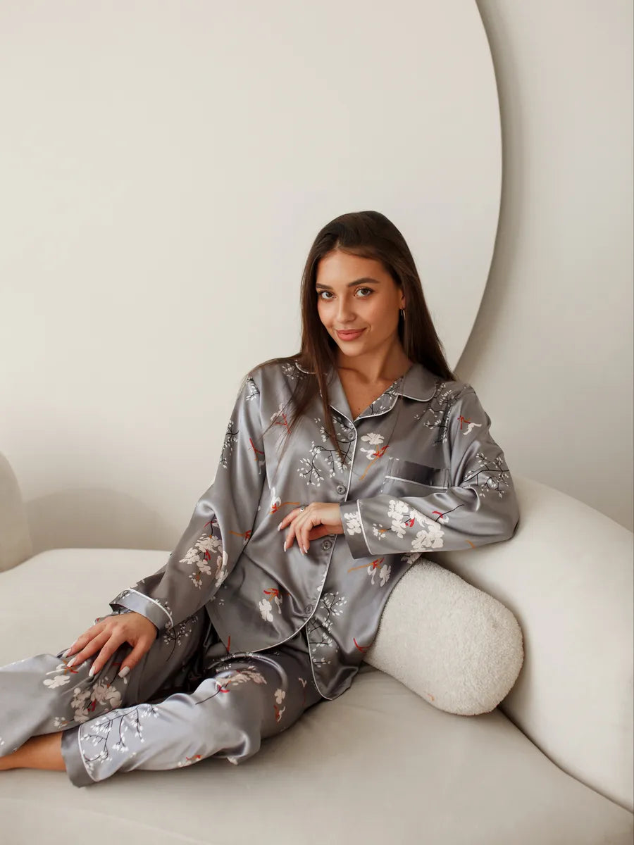 Pijama Longo Noite de Prata