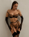 Lingerie Ouro Nero
