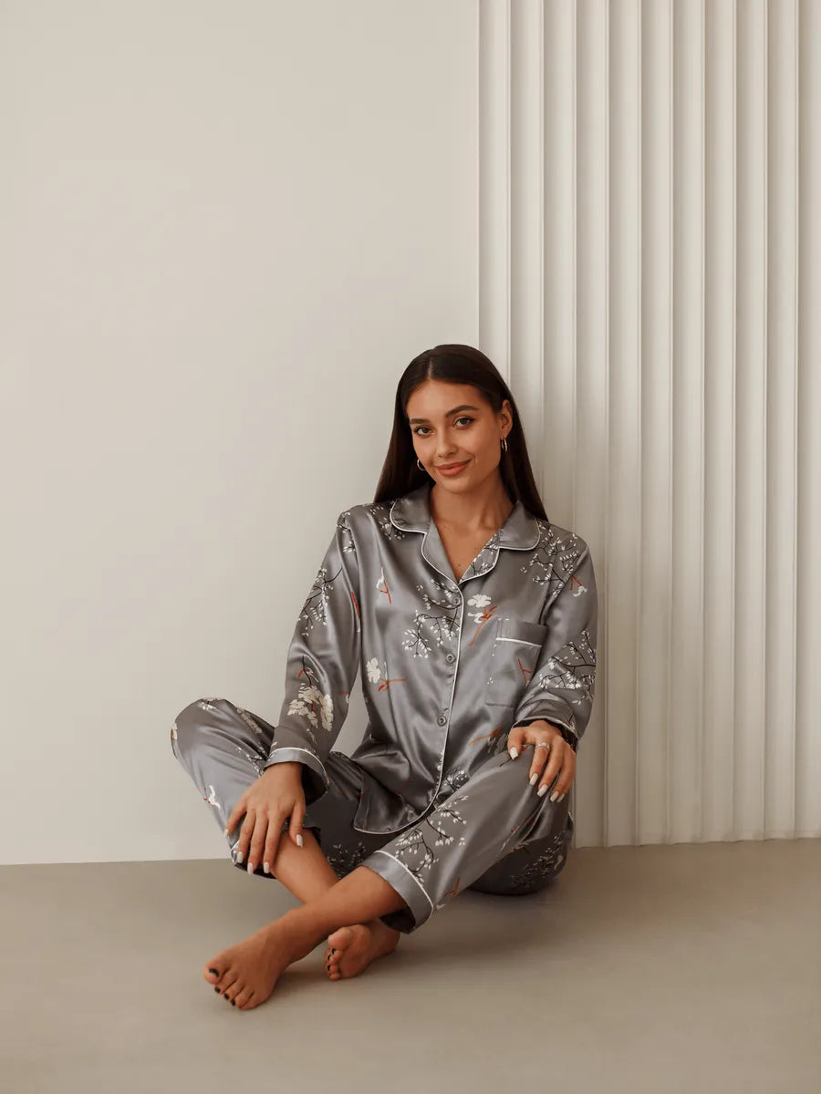 Pijama Longo Noite de Prata