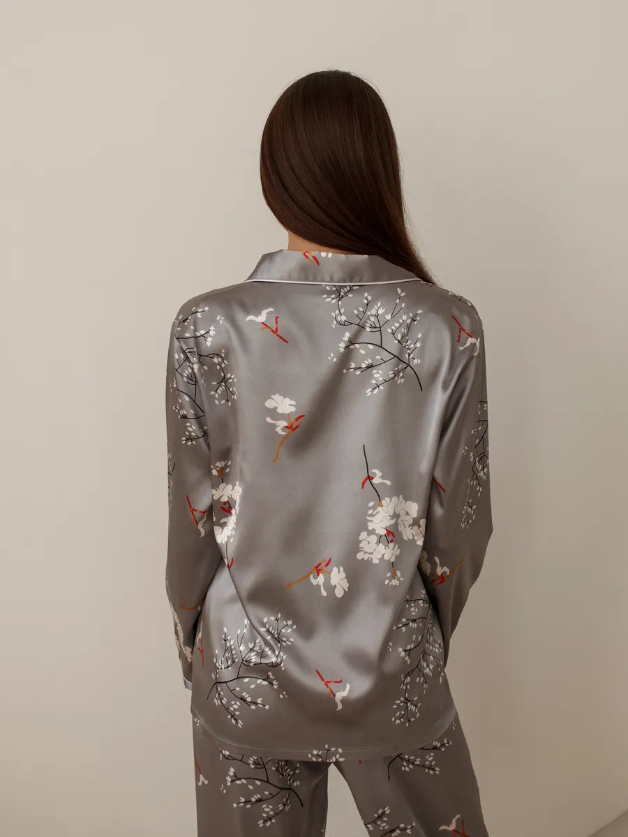 Pijama Longo Noite de Prata