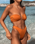 Biquíni Tomara que caia Benedite Orange