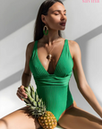 Maiô Belladonna Verde Esmeralda