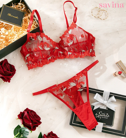 Lingerie Cherry Bordo