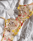 Conjunto Lingerie Lace Floral™ | O Segredo das Mulheres (Conjunto Completo) - savina