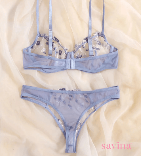 Conjunto Lingerie Violetta™ | O Segredo das Mulheres (Conjunto Completo) - savina
