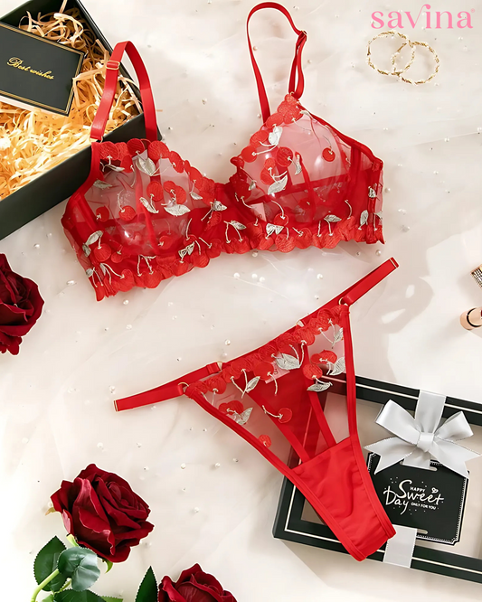 Lingerie Cherry Bordo