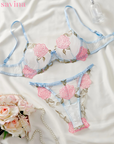 Lingerie Rosa Branca
