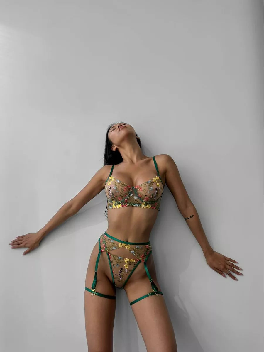 Lingerie Gardens Green