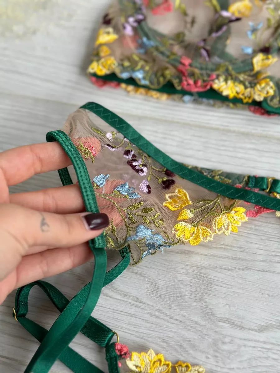 Lingerie Gardens Green