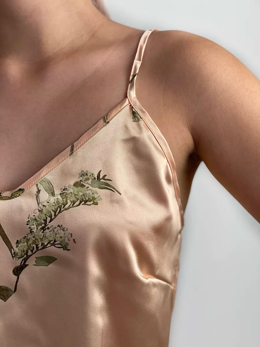 Pijama FlowerLux Champagne