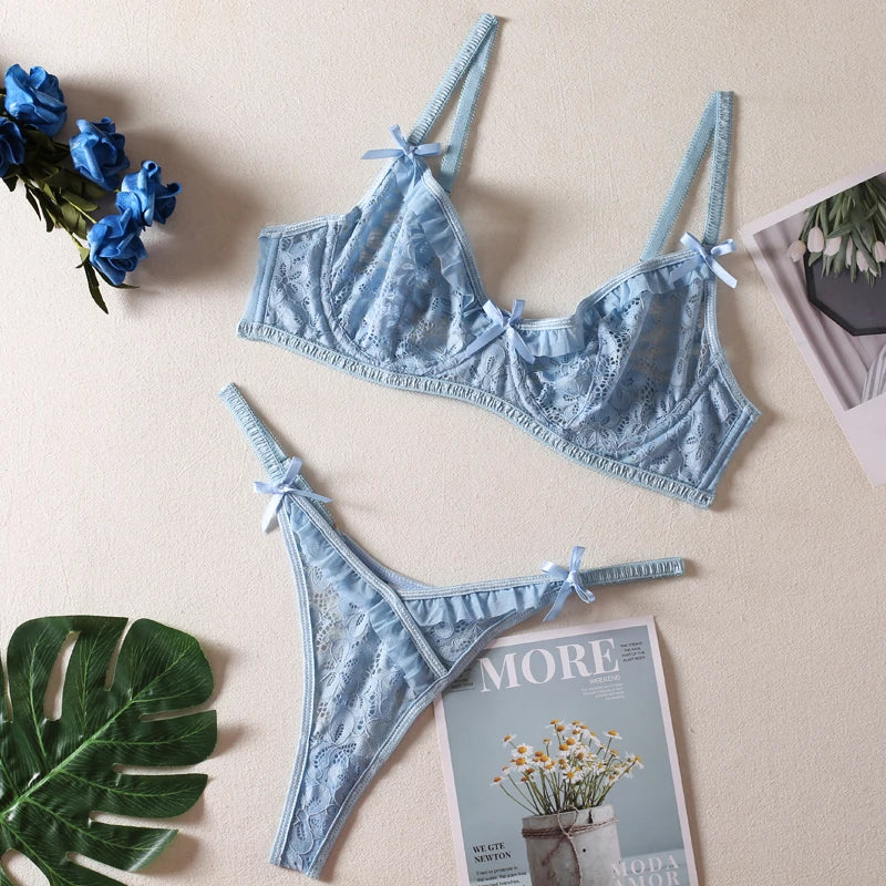 Lingerie Bleu Ciel