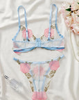 Lingerie Rosa Branca