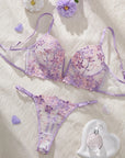 Lingerie Violet Blossom