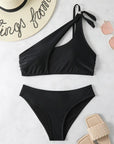 Biquíni One Shoulder Black