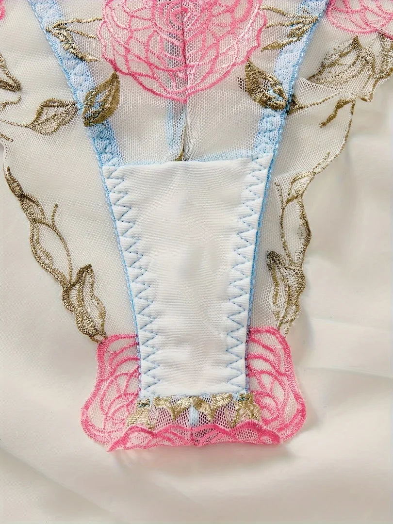 Lingerie Rosa Branca