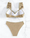 Biquíni Hot Pants Cintura Alta Luna Bella
