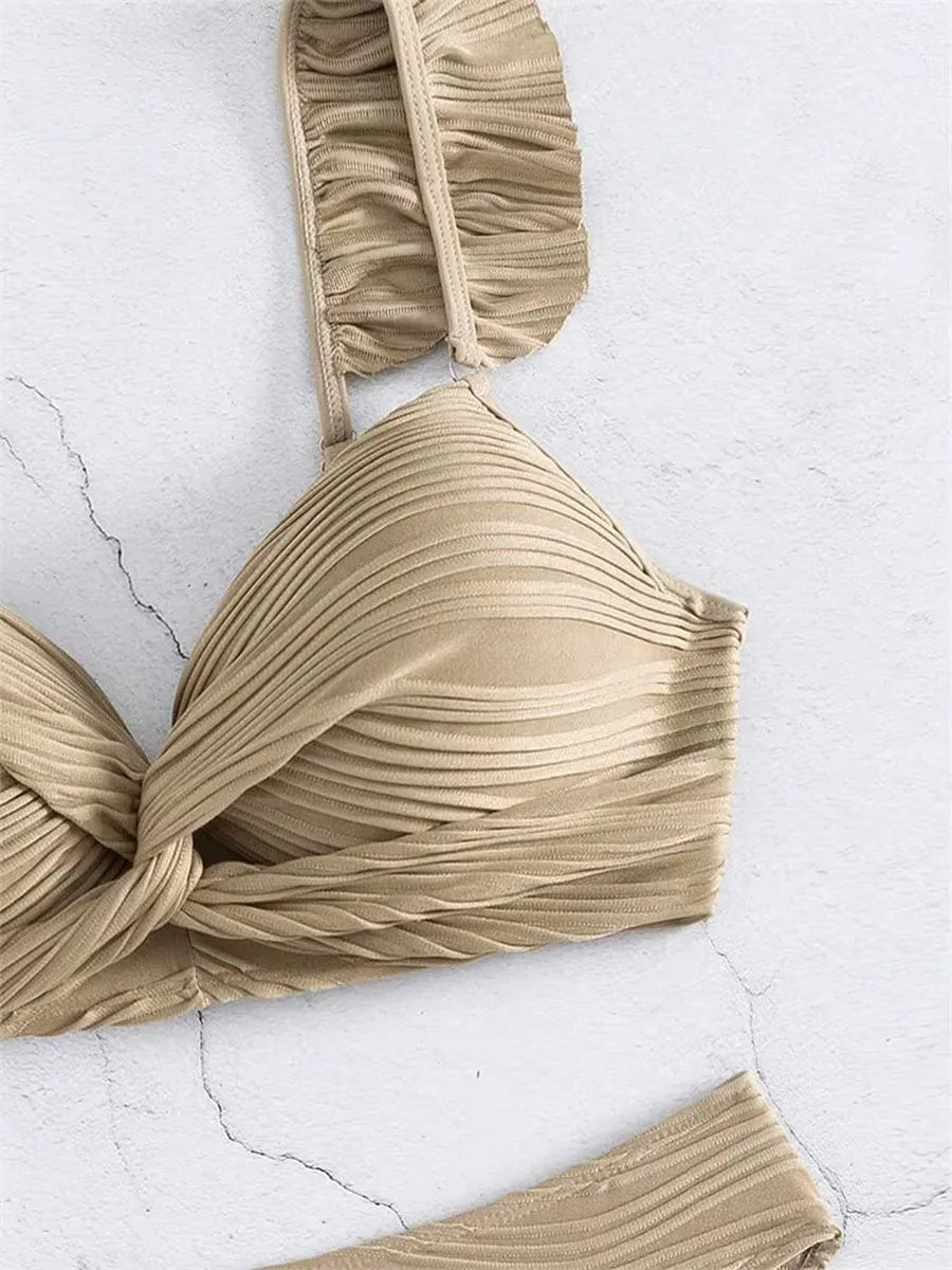 Biquíni Hot Pants Cintura Alta Luna Bella