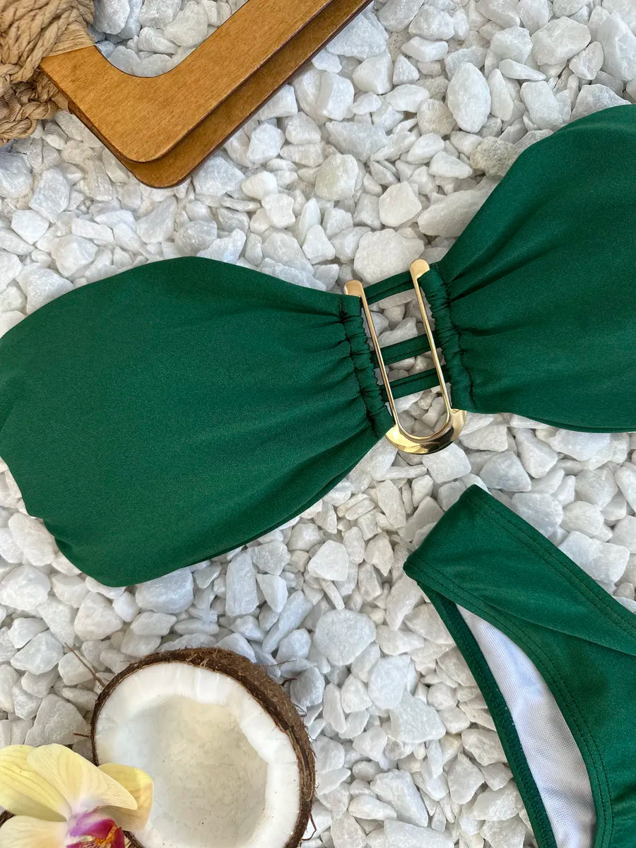 Biquíni Tomara que Caia Savage Sun Green
