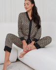 Pijama Longo Luxe Monogram