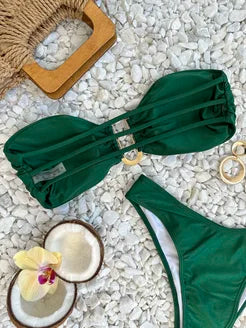 Biquíni Tomara que Caia Savage Sun Green