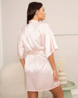 Robe Cetim Dreams Rose