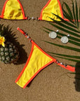 Biquíni Texturizado La Plage Pérola Amarelo Solar