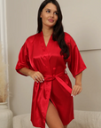 Robe Cetim Dreams Vermelho