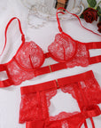 Lingerie Red Valeria
