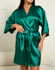 Robe Cetim Dreams Esmeralda