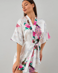 Robe Curto Oriental Peacock