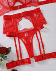 Lingerie Red Valeria