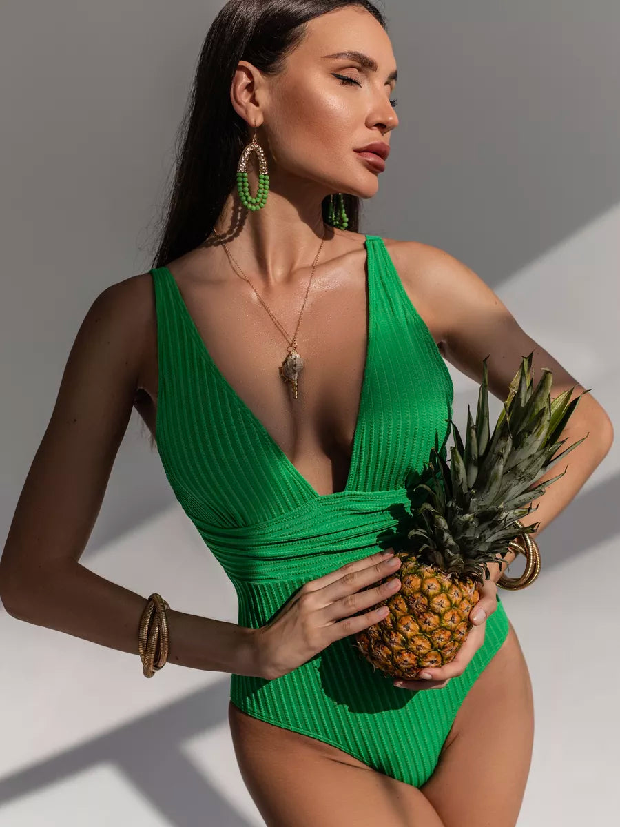 Maiô Belladonna Verde Esmeralda